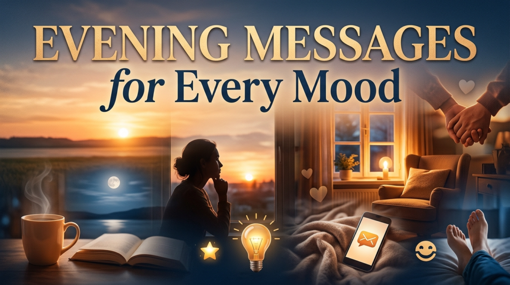 Evening Messages for Every Mood