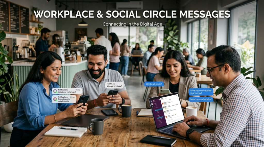 Workplace & Social Circle Messages