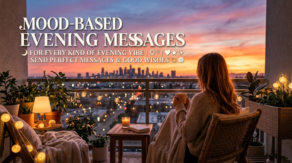 Mood-Based Evening Messages