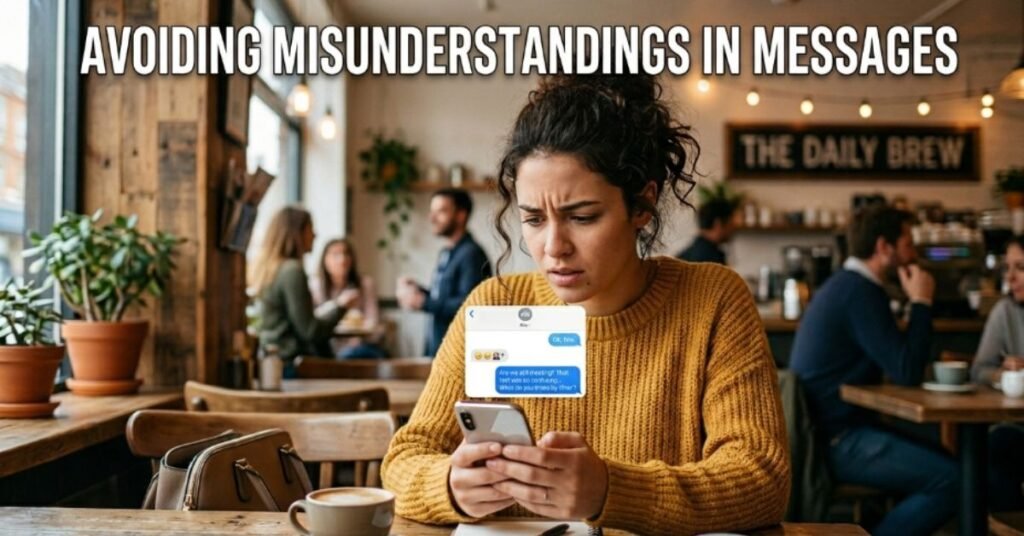 Avoiding Misunderstandings in Messages