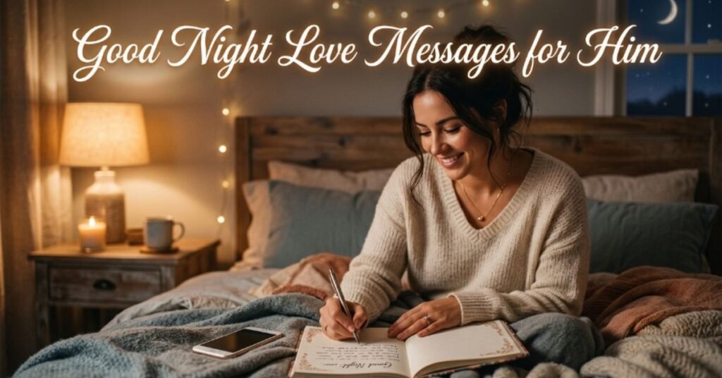Good Night Love Messages for Him