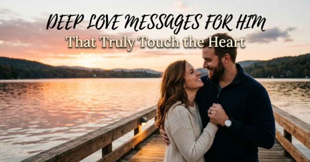 Deep Love Messages for Him That Truly Touch the Heart
