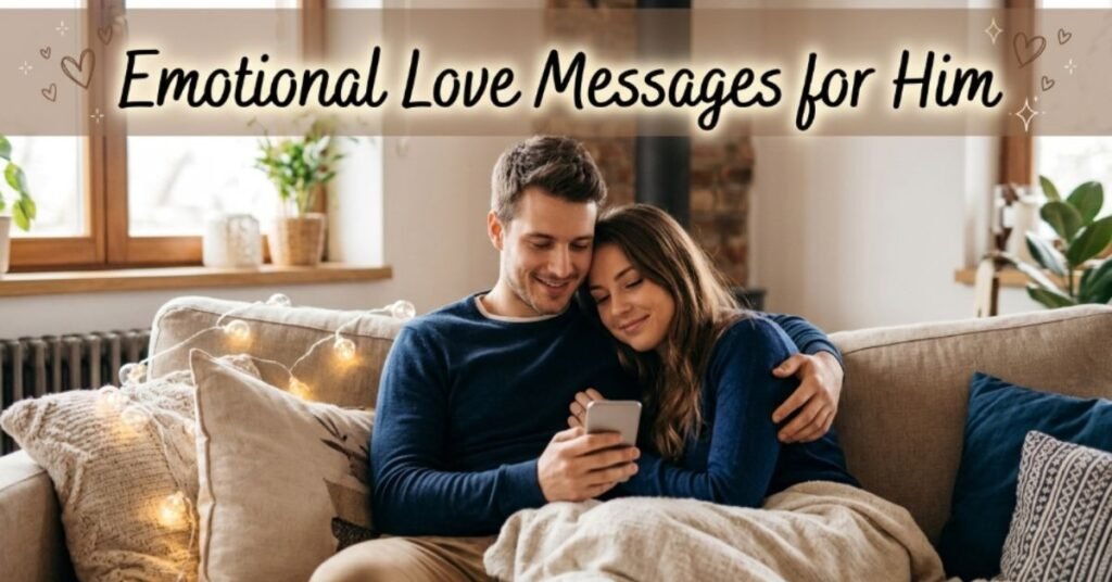 Emotional Love Messages for Him