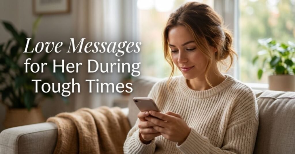 Love Messages for Her During Tough Times