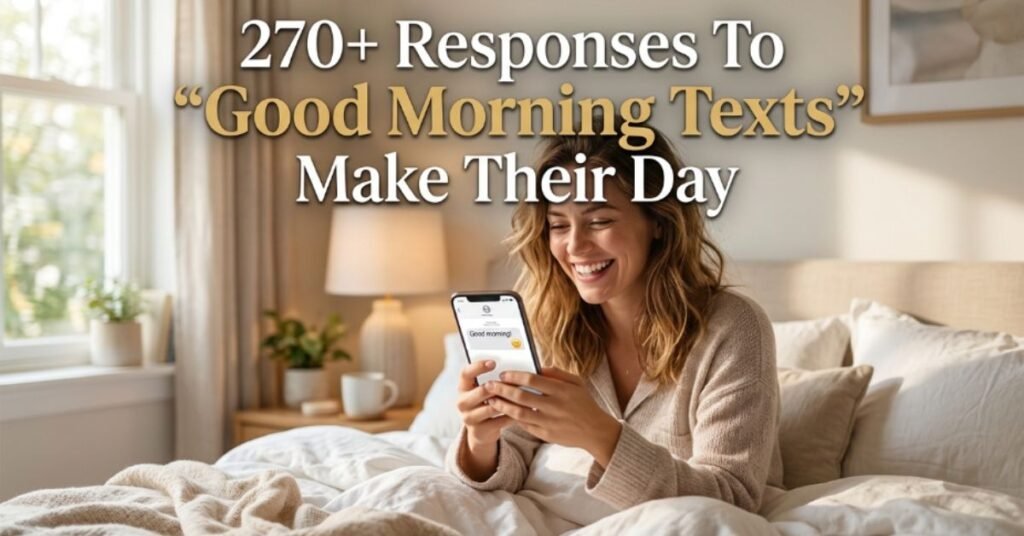270+ Responses To "Good Morning Texts" Make Their Day