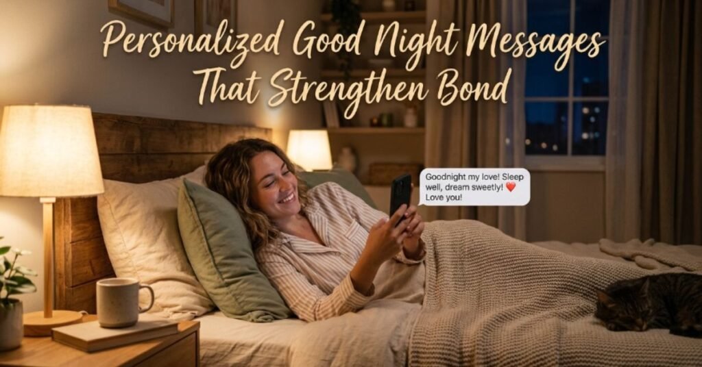 Personalized Good Night Messages That Strengthen Bond