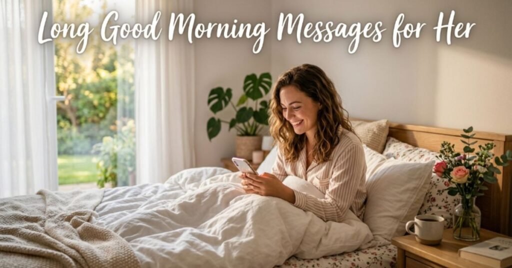 Long Good Morning Messages for Her