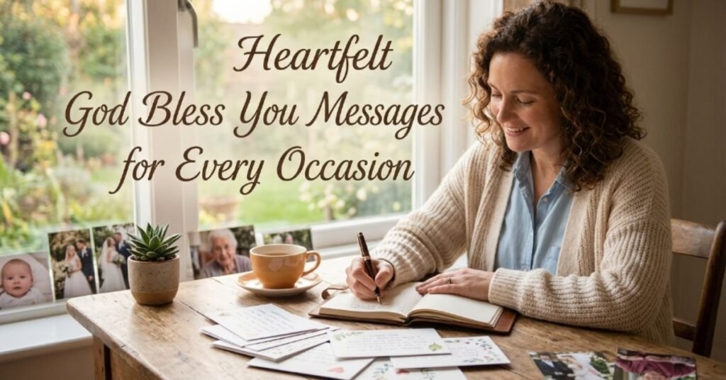 Heartfelt God Bless You Messages for Every Occasion
