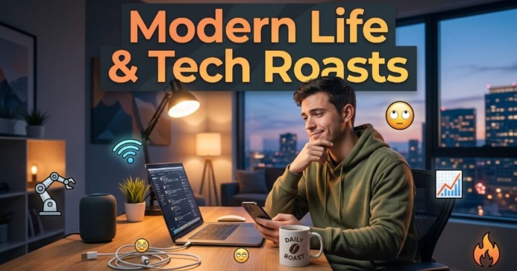 Modern Life & Tech Roasts