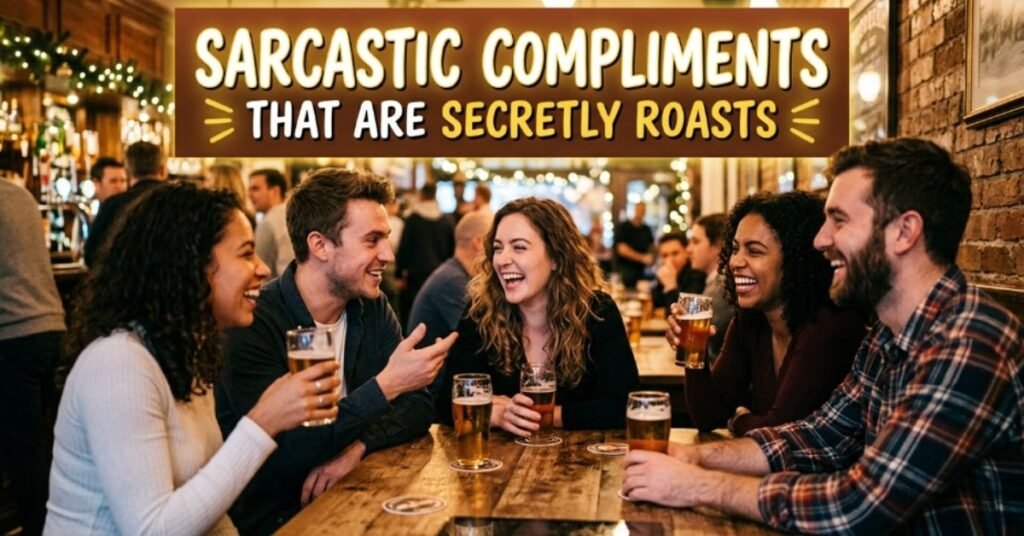 Sarcastic Compliments That Are Secretly Roasts