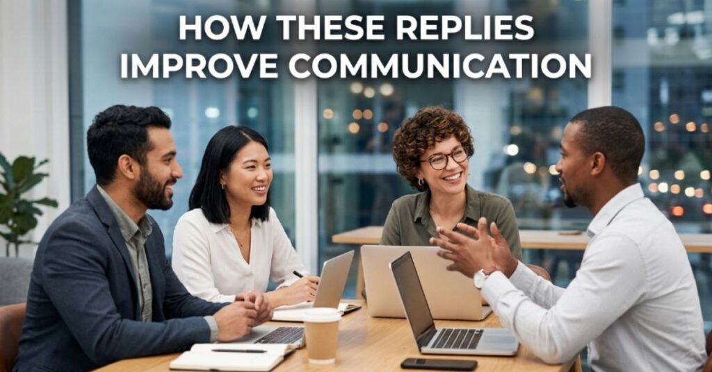 How These Replies Improve Communication