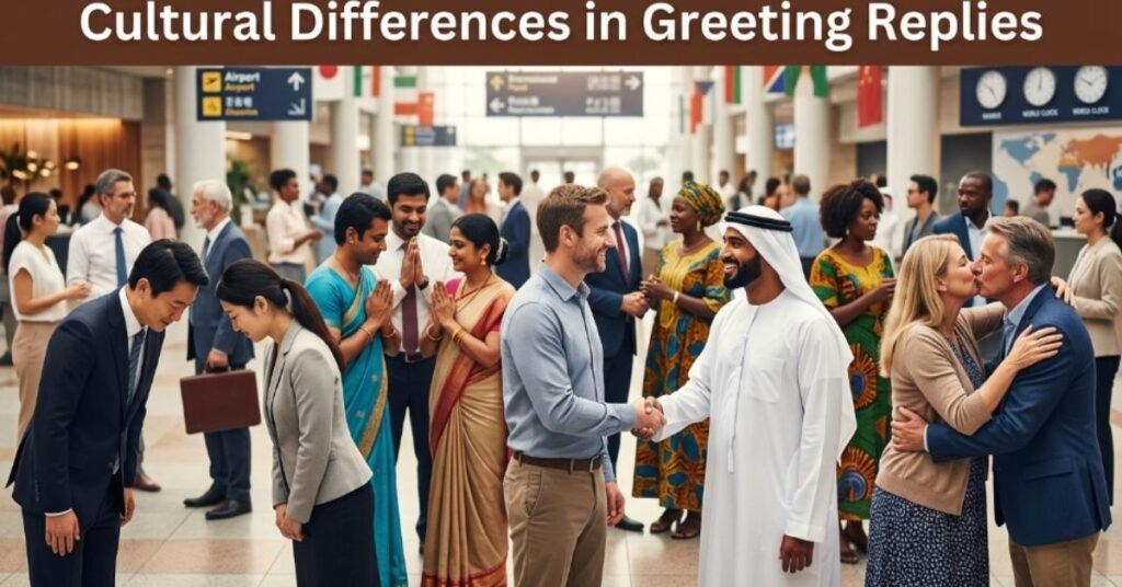 Cultural Differences in Greeting Replies