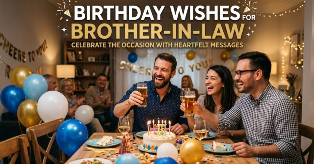 Birthday Wishes for Brother-in-Law