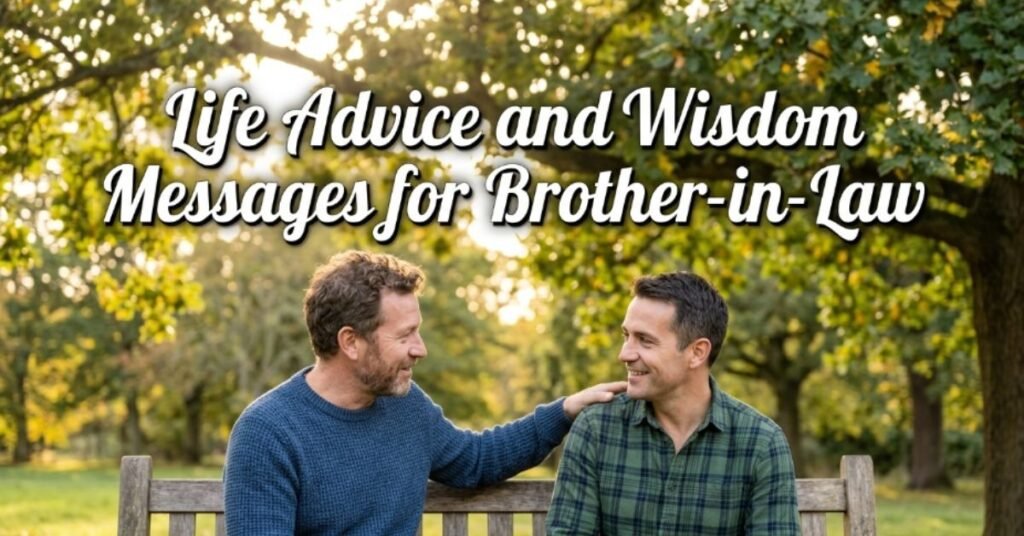 Life Advice and Wisdom Messages for Brother-in-Law