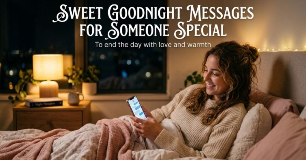 Sweet Goodnight Messages for Someone Special