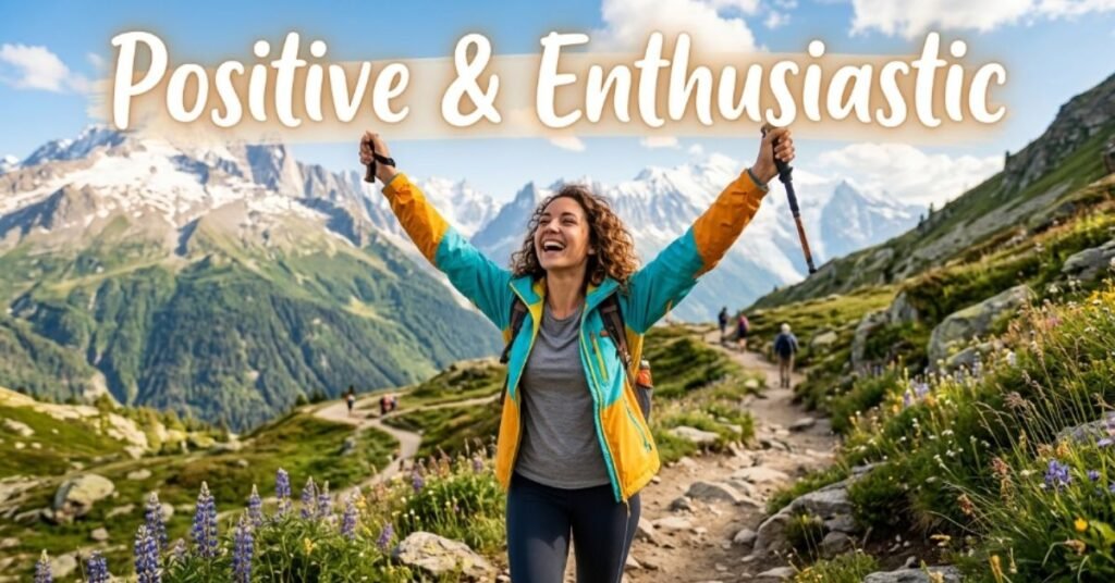 Positive & Enthusiastic