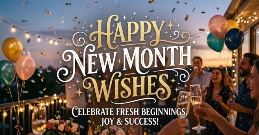 Happy New Month Wishes