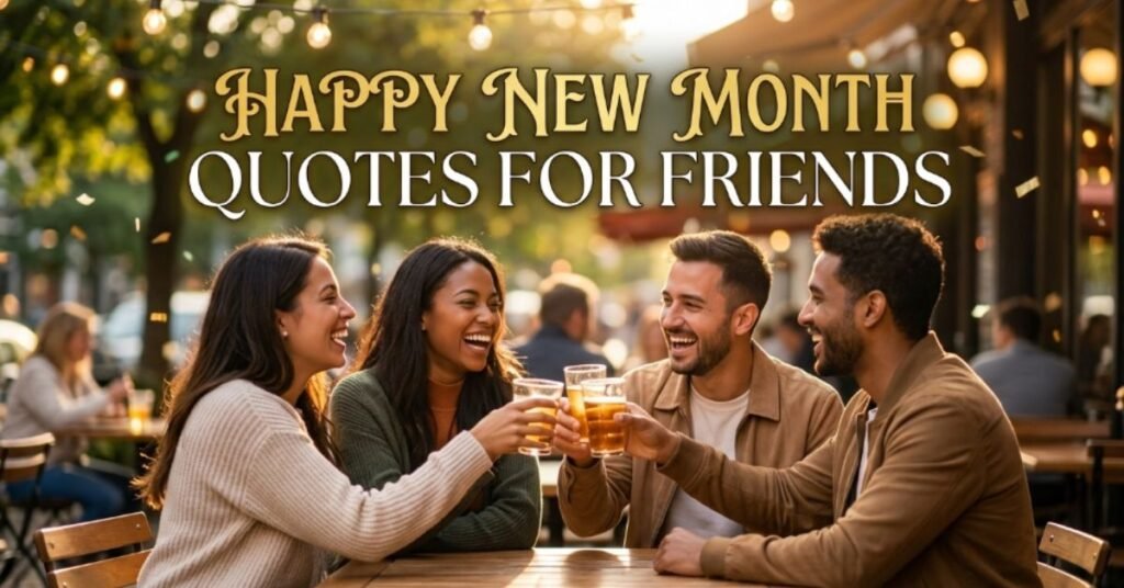 Happy New Month Quotes for Friends