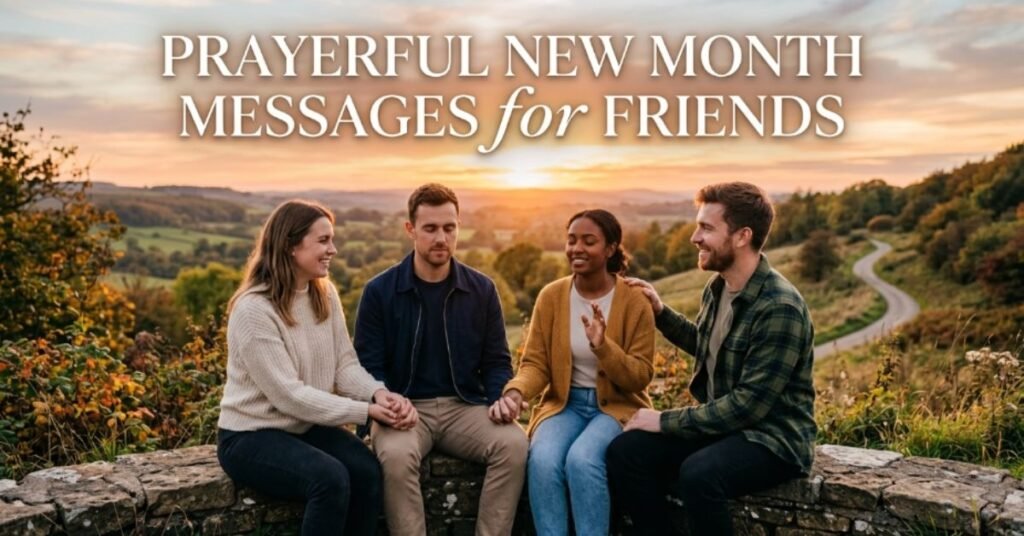 Prayerful New Month Messages for Friends