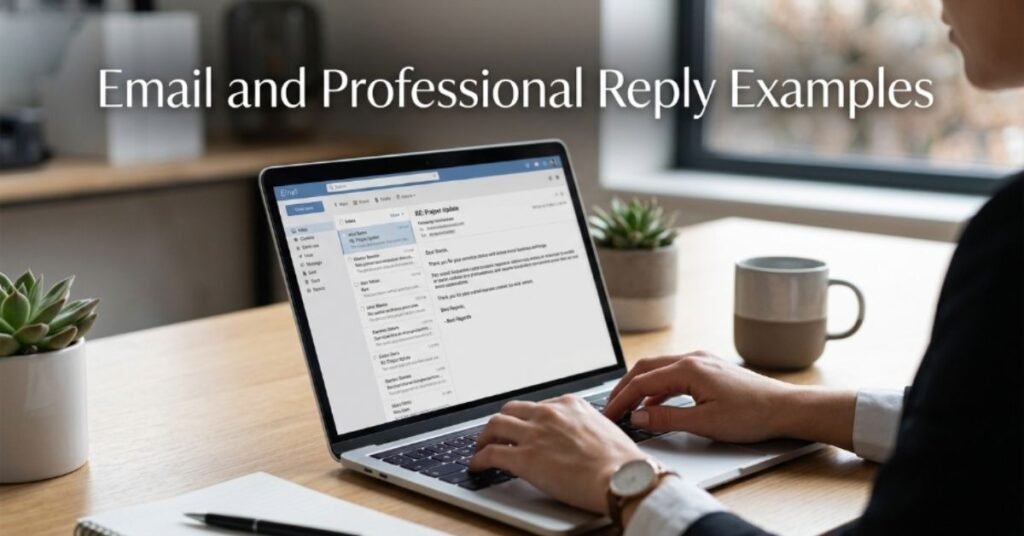 Email and Professional Reply Examples