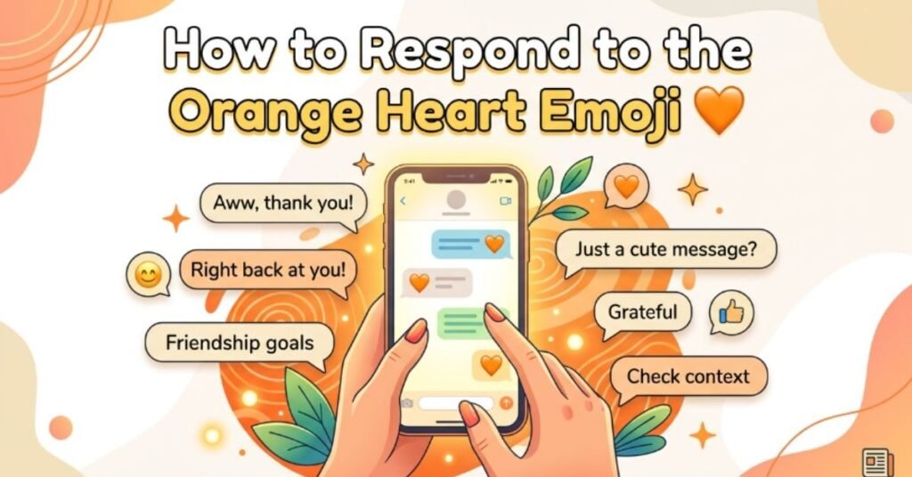 How to Respond to the Orange Heart Emoji 🧡