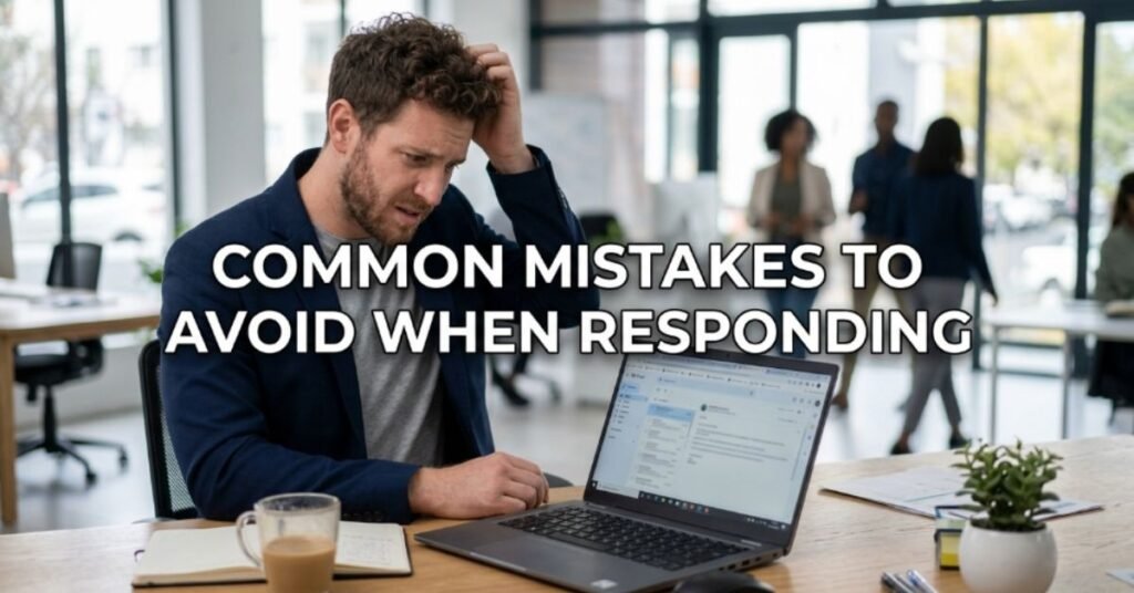 Common Mistakes to Avoid When Responding