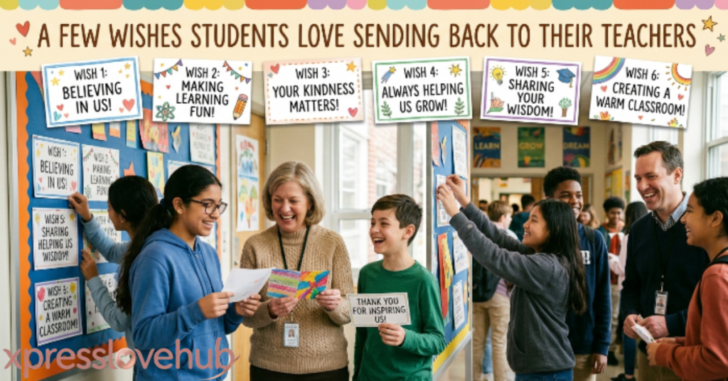 A Few Wishes Students Love Sending Back to Their Teachers