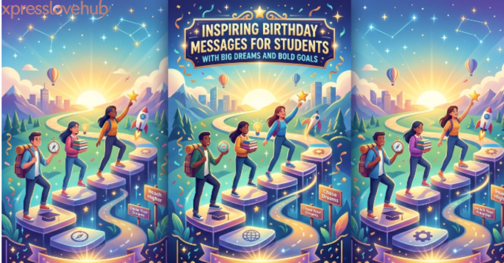 Inspiring Birthday Messages for Students With Big Dreams and Bold Goals