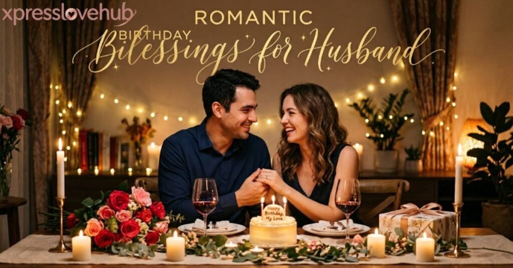 Romantic Birthday Blessings for Husband