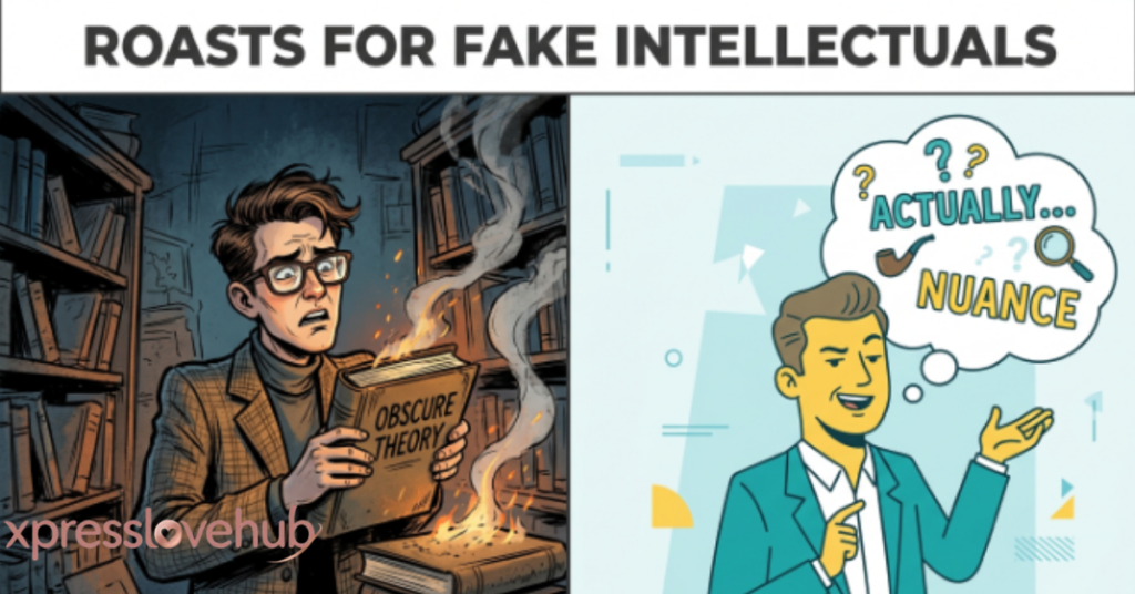 Roasts for Fake Intellectuals