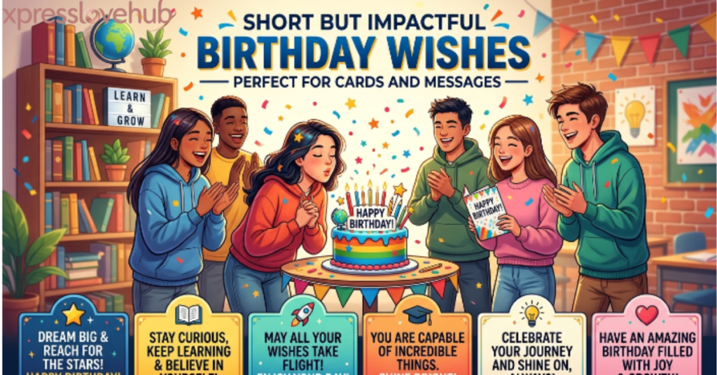 Short but Impactful Birthday Wishes for Students — Perfect for Cards and Messages