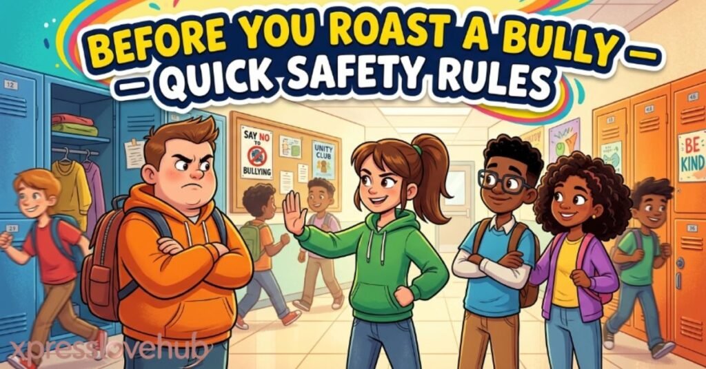 Before You Roast a Bully — Quick Safety Rules
