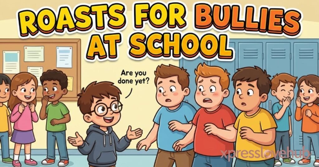 Roasts for Bullies at School