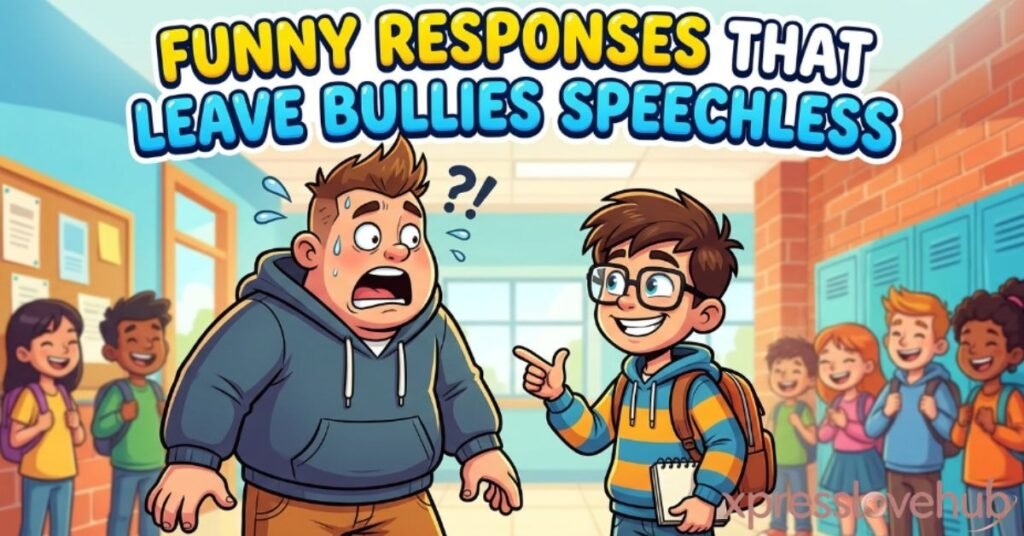 Funny Responses That Leave Bullies Speechless