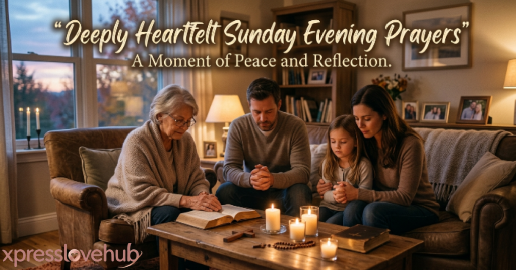 Deeply Heartfelt Sunday Evening Prayers