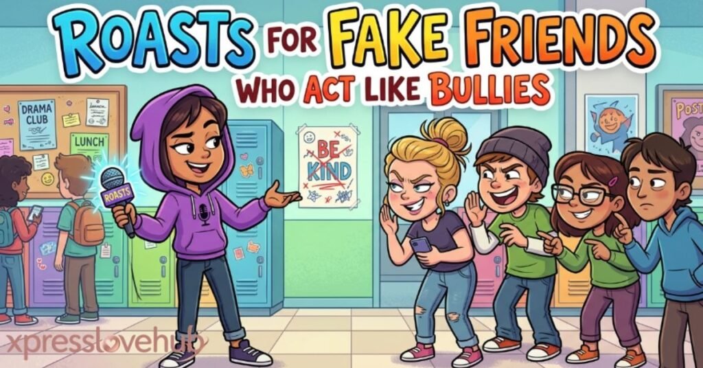 Roasts for Fake Friends Who Act Like Bullies