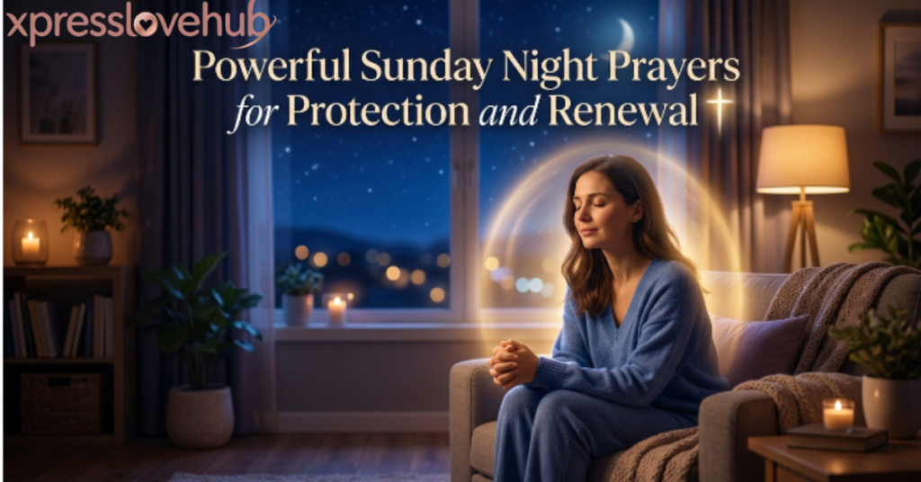 Powerful Sunday Night Prayers for Protection and Renewal