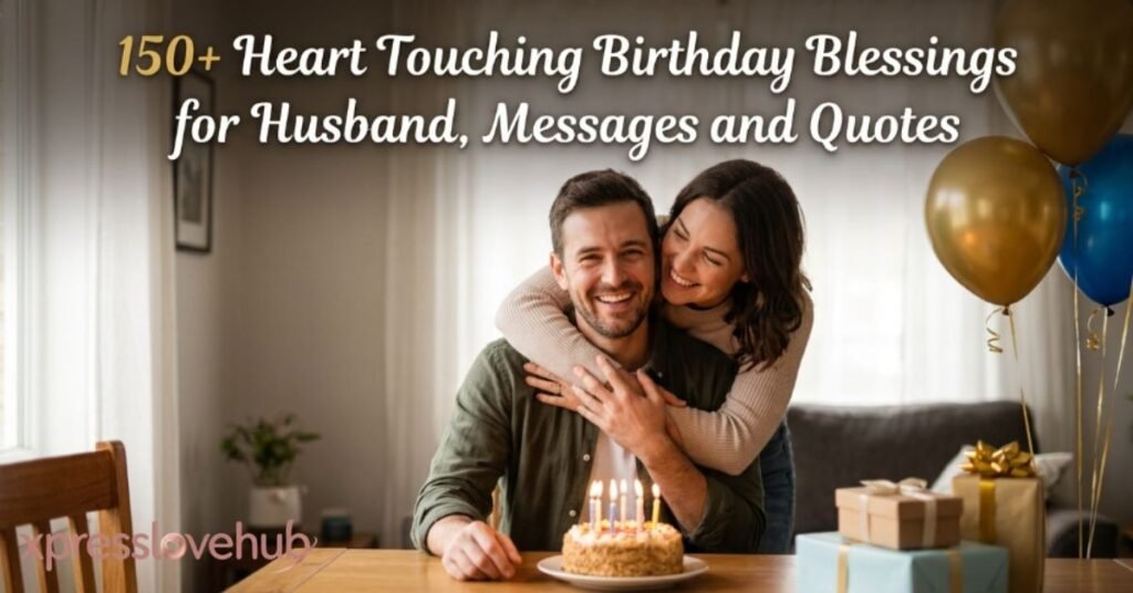 150+ Heart Touching Birthday Blessings for Husband, Messages and Quotes
