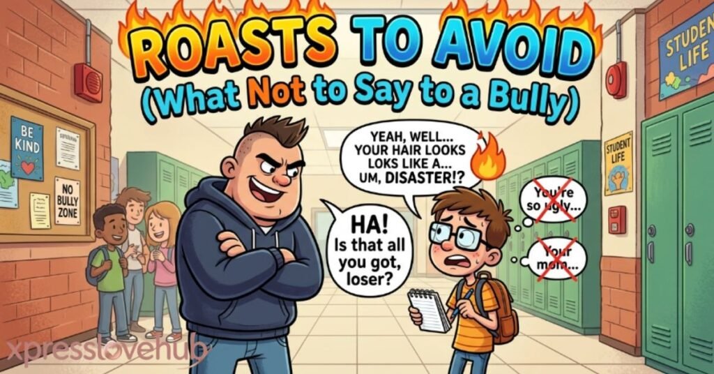 Roasts to Avoid (What Not to Say to a Bully)