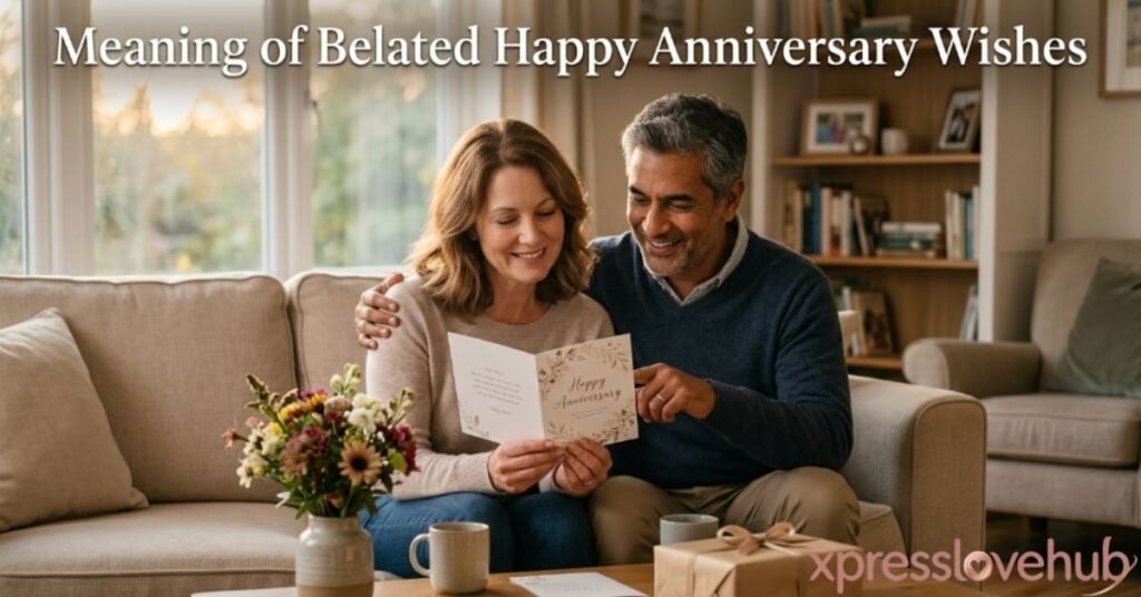 Meaning of Belated Happy Anniversary Wishes