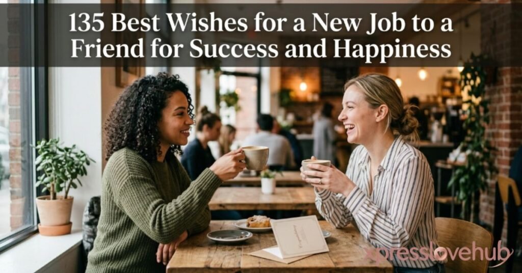 135 Best Wishes for a New Job to a Friend for Success and Happiness
