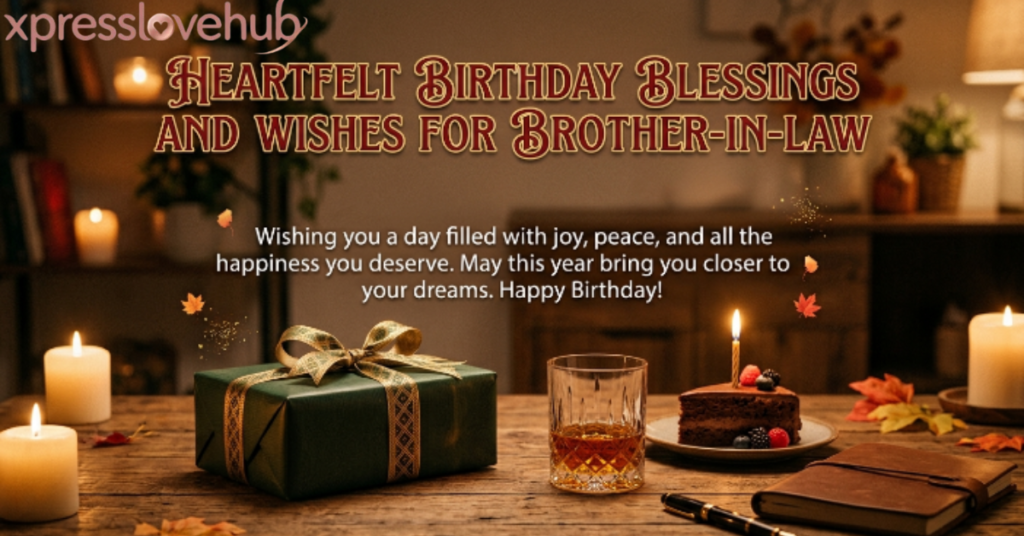 Heartfelt Birthday Blessings and Wishes for Brother-in-Law