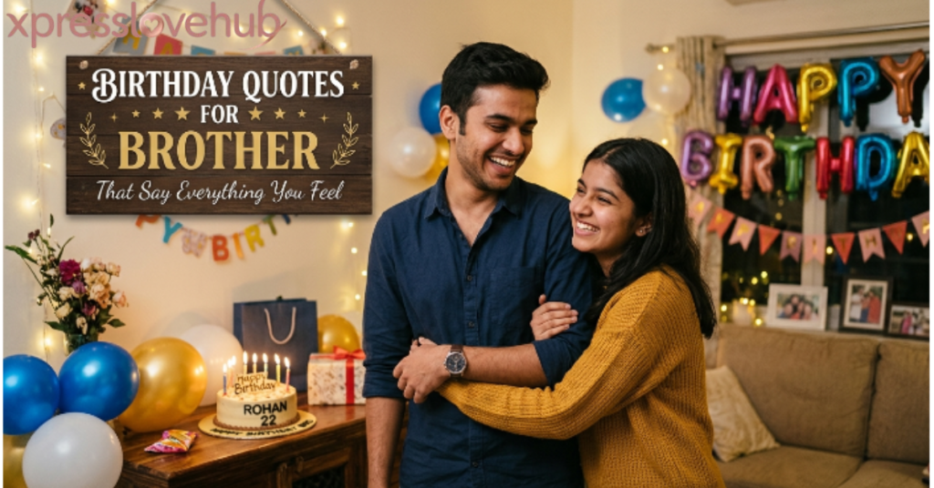 Birthday Quotes for Brother That Say Everything You Feel