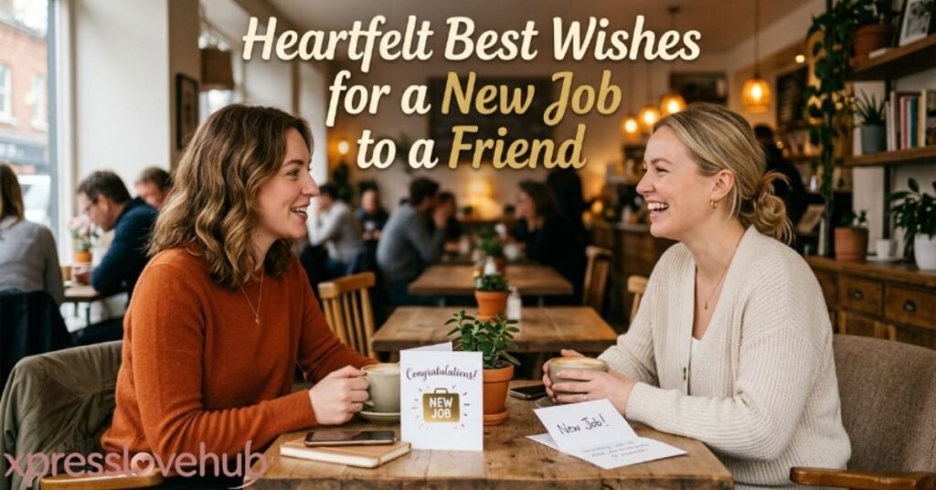 Heartfelt Best Wishes for a New Job to a Friend