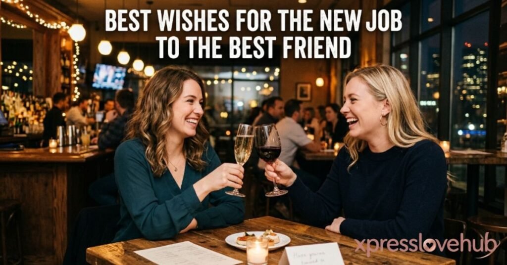 Best Wishes for the New Job to the Best Friend