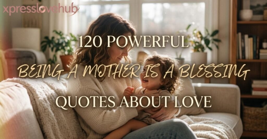 120 Powerful Being a Mother Is a Blessing Quotes About Love