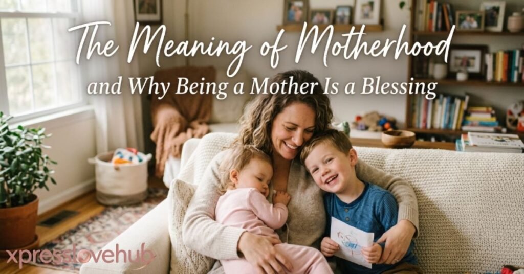 The Meaning of Motherhood and Why Being a Mother Is a Blessing