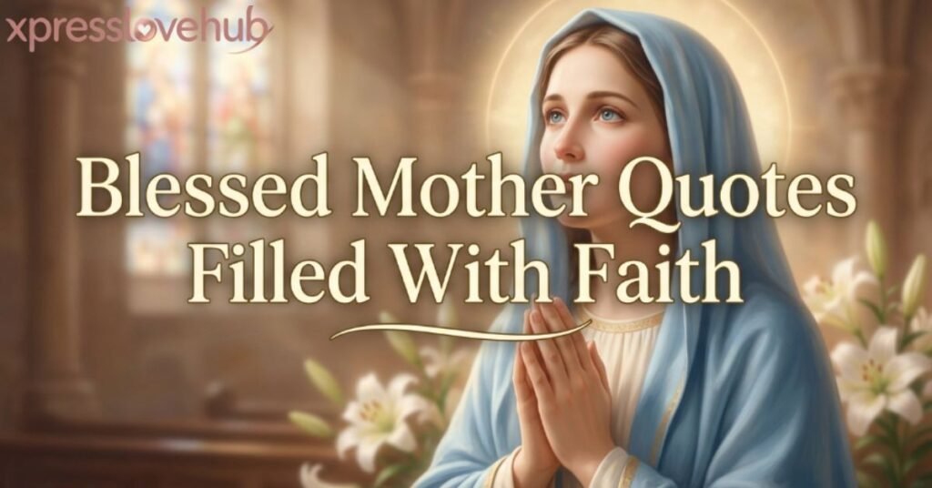 Blessed Mother Quotes Filled With Faith