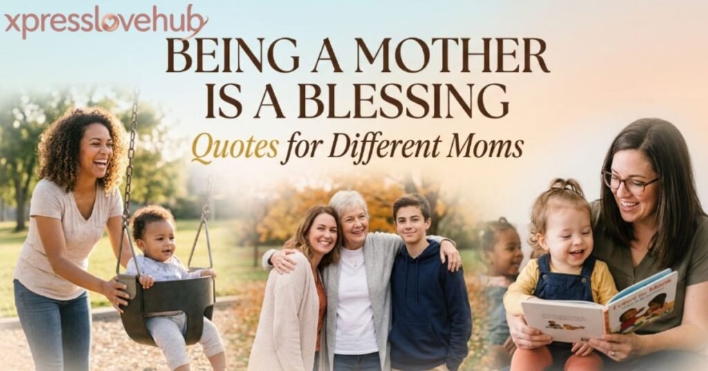 Being a Mother Is a Blessing Quotes for Different Moms