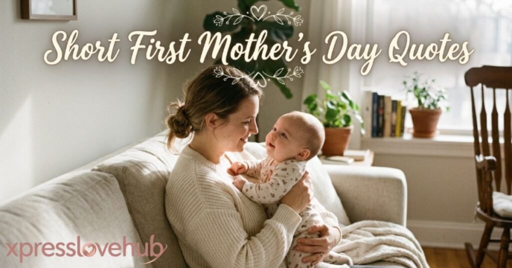 Short First Mother's Day Quotes